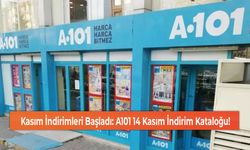 Kasım İndirimleri Başladı: A101 14 Kasım İndirim Kataloğu!