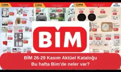 BİM Son Kasım Fırsatı: BİM 26-29 Kasım Aktüel Kataloğu: Bu hafta Bim’de neler var?