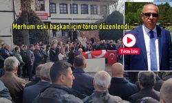 Osman Nuri Civelek için tören düzenlendi: Yapılan konuşmayı dinleyen göz yaşlarını tutamadı (görüntülü haber)