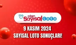 Çılgın Sayısal Loto Çekiliş Sonuçları 9 Kasım 2024:Çılgın Sayısal Loto Sonuçları ve Sorgulama Ekranı