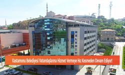 Kastamonu Belediyesi Vatandaşlarına Hizmet Vermeye Hız Kesmeden Devam Ediyor!