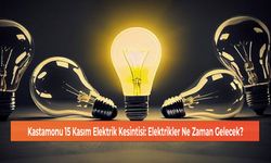 Kastamonu 15 Kasım Elektrik Kesintisi: Elektrikler Ne Zaman Gelecek?