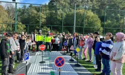 Kastamonu'da miniklere trafik bilinci aşılandı!