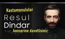 Resul Dindar, Kastamonululara konser verecek (görüntülü haber)