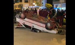 Kastamonu'da otomobil takla attı..! (görüntülü haber)