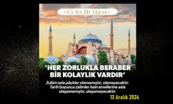 Cuma hutbesi: Her zorluktan sonra kolaylık vardır