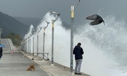 Kastamonu’da dalgaların boyu 8 metre!