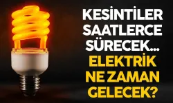 Kastamonu'da Saatlerce Elektrik Olmayacak: Hangi Bölgeler Etkilenecek?