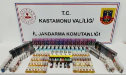 Kastamonu’da çok sayıda kaçak malzeme ele geçirildi!