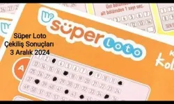 Süper Loto Çekiliş Sonuçları 3 Aralık 2024: Süper Loto Sonuçları ve Sorgulama Ekranı