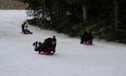 Ilgaz Dağı'nı yarıyıl tatili heyecanı sardı