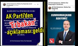 Kastamonu'da AK Parti'den 'Cumhurbaşkanı Adayımız Erbakan' açıklaması: Sayfamız siber saldırıya uğradı!