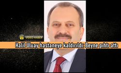 Son dakika: Halil Uluay hastaneye kaldırıldı! Milletvekili Uluay'ın sağlık durumu nasıl?