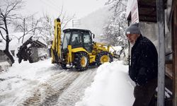 Taşköprü'de 12 köy yolu ulaşıma kapandı