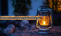 Kastamonu’nun o köyünde 6 gündür elektrik yok!