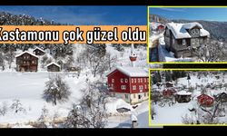 Kastamonu beyaz gelinliğiyle çok güzel oldu...