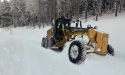 Sinop, Çorum, Tokat, Amasya ve Kastamonu'da kar engeli: 581 köye ulaşım yok!