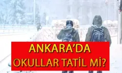 Son Dakika Ankara Okullar Tatil Mi? Yarın Ankara’da okullar tatil mi? 7 Şubat Cuma Ankara’da okullar tatil mi?