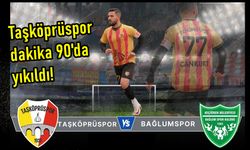 Taşköprüspor dakika 90'da yıkıldı!