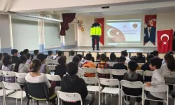 Kastamonu'nun ilçesinde öğrencilerine trafik güvenliği semineri verildi