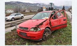 Zincirleme trafik kazasında 11 araç bir birine girdi