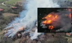 Taşköprü'de yangın felaketi: 3 ev, 6 ahır, 9 samanlık, 2 ambar küle döndü! (Detaylar)