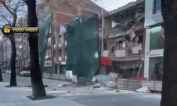 Kastamonu’da tadilat halindeki binada göçük tehlikesi: Facia kıl payı atlatıldı (görüntülü haber)