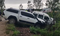 4 araçlı zincirleme kaza: 1'i ağır 9 yaralı!