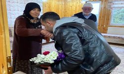 Taşköprü'de CHP Gençlik Kolları’ndan anlamlı ziyaret: Şehit anneleri unutulmadı