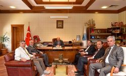 Emekli Albaylar’dan Taşköprü Belediye Başkanı Arslan’a Ziyaret