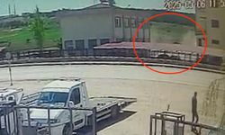 Fabrikada patlama! 8 işçi yaralandı: Patlama güvenlik kamerasına yansıdı!