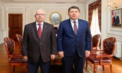 Hakkı Köylü, TBMM'nde Adalet Bakanı Tunç'u ziyaret etti