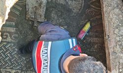 Kaçak kazı yaparken 2 bin yıllık Roma mozaiğini ortaya çıkarttılar!