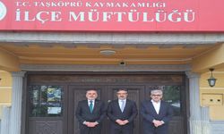 Daire Başkanı Erhan’dan Taşköprü Müftülüğüne ziyaret