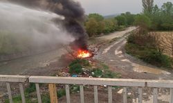 Taşköprü'de yangın çıktı: Yangına hızlı müdahale