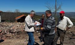 Kastamonu'da 2 ev, 3 ahırın kül olduğu yangının ardından kayıplar tespit edildi