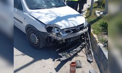 Kastamonu’da Köprü Girişinde Kaza
