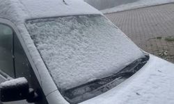 Kastamonu'da sürpriz: Mayıs ayında kar yağdı!