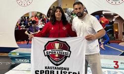 Kastamonulu Yaren Yamakoğlu'ndan Wushu'da Tarihi Başarı