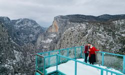 Kastamonu'nun doğal güzelliğinde unutulmaz evlilik teklifi yaşandı!