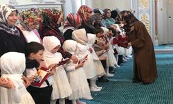 Kastamonu'da miniklerin Kur’an’a geçiş sevinci