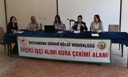 Kastamonu Orman Bölge Müdürlüğünde işçi kuraları çekildi