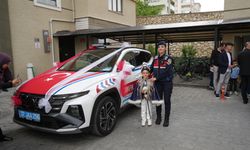 Kastamonu'da şehit oğluna jandarma ve polis ekiplerinden konvoy!