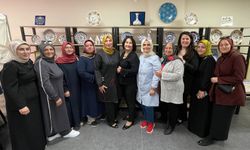 Kastamonu'nun ilçesinde sel mağduru kadınlar yaralarını sanatla sardı