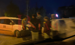 Taşköprü'de kaza: 2 araç birbirine girdi!