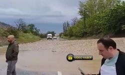 Kastamonu’nun o ilçesinde sel oldu, trafik durdu (görüntülü haber)