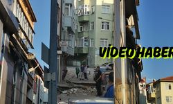 Facianın eşiğinden dönüldü: Kastamonu’da balkon bir anda yıkıldı!