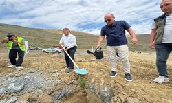 Kastamonu'da doğaya nefes: Acacia Maden, 150 fidanı toprakla buluşturdu