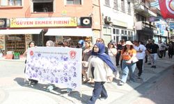 Kastamonu'da kadınlar ses yükseltti: Yürüyüş yaptılar