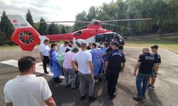 Son dakika: Fabrika da feci patlama! 112 Acil Helikopter çağırıldı